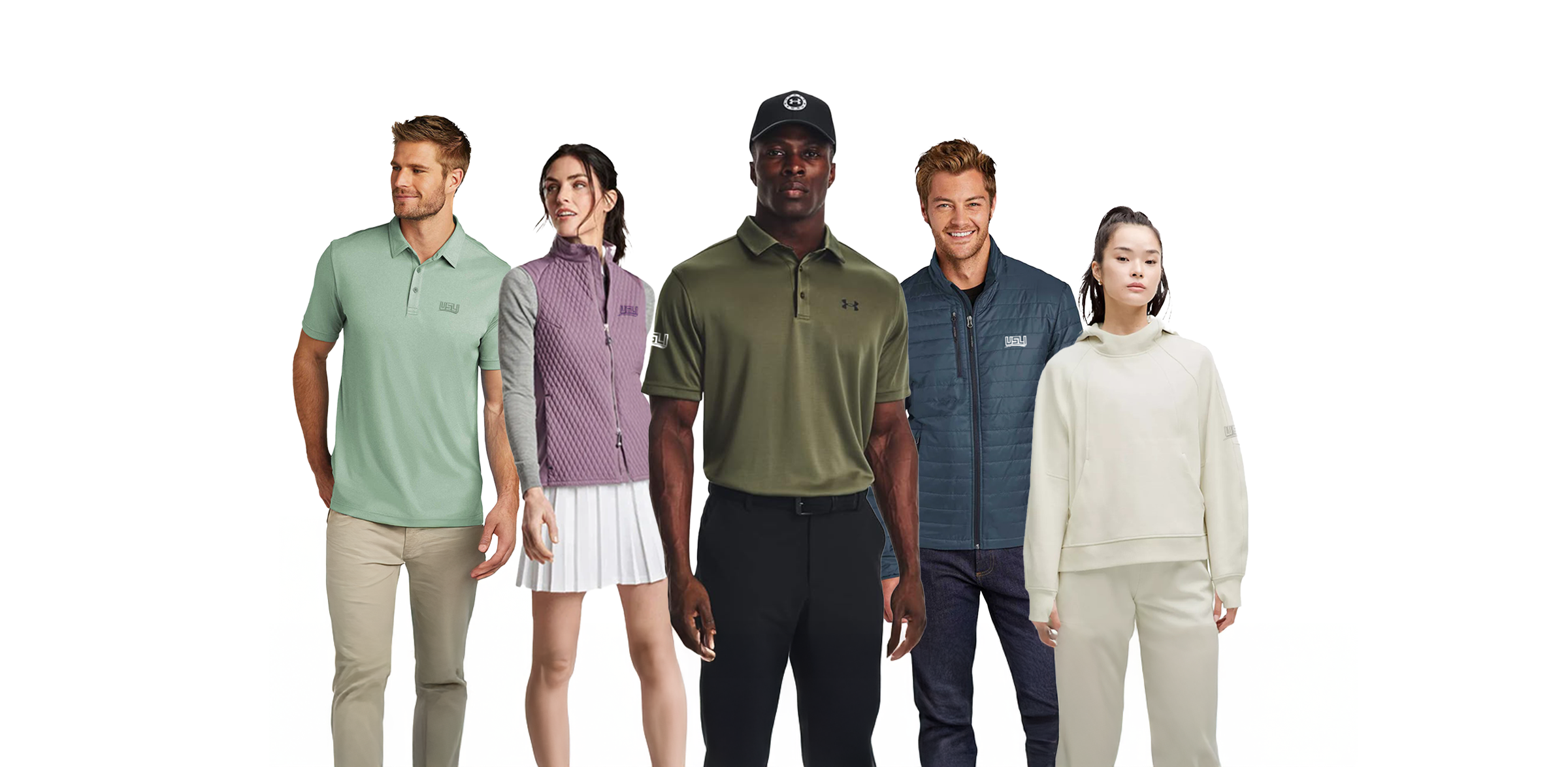 Golf Polos + Outterwear