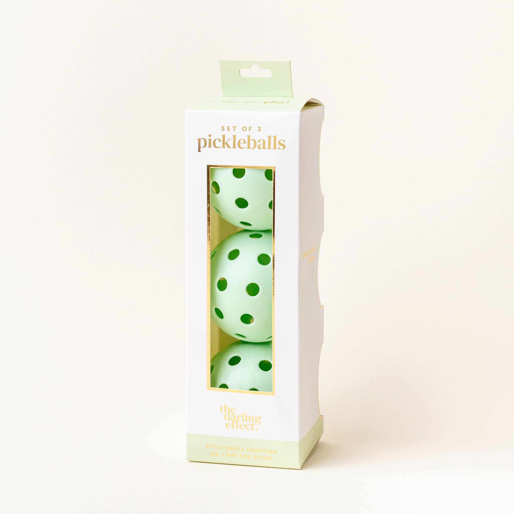 Pickleball Ball Set-Green