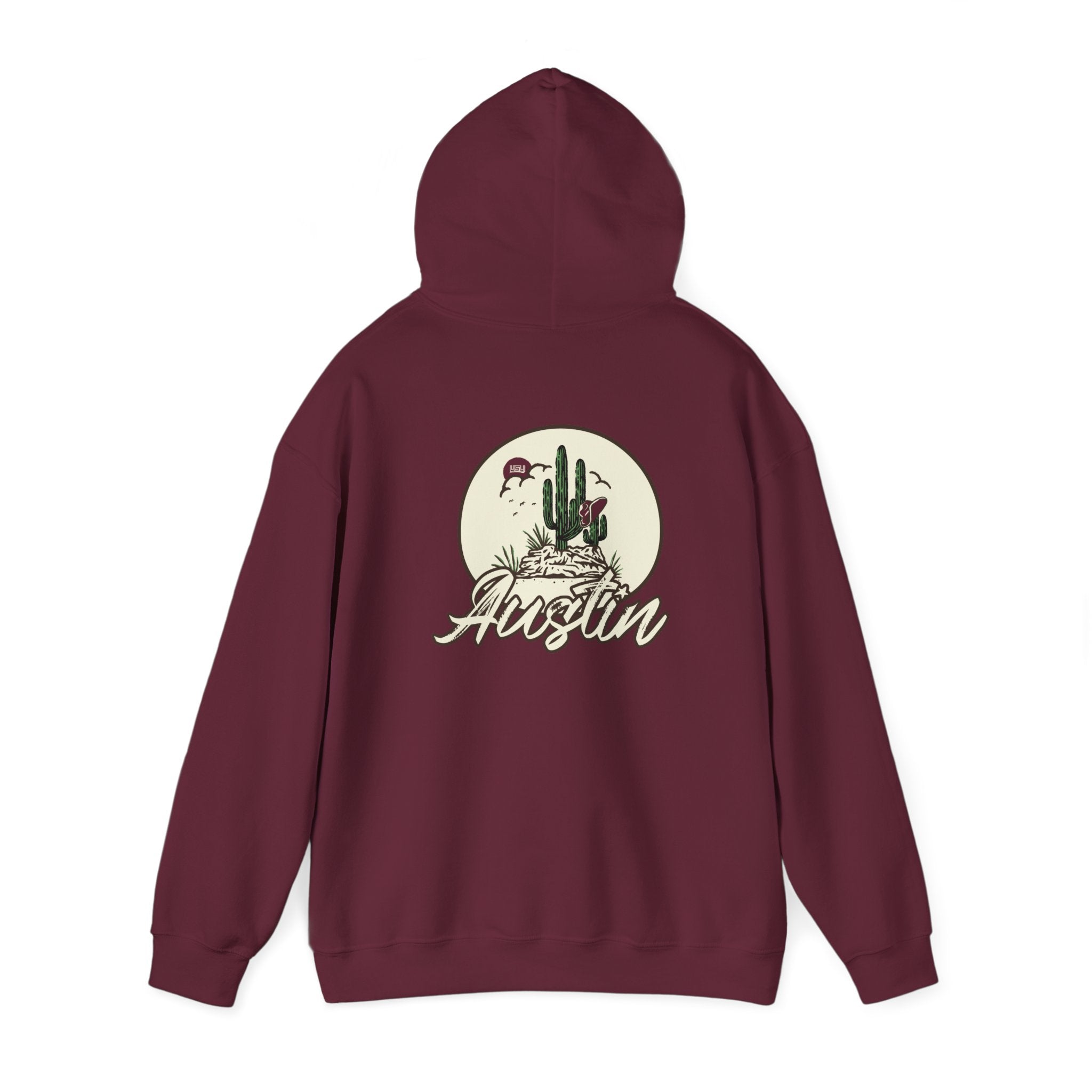 Austin - Unisex Heavy Blend™ Hooded Sweatshirt