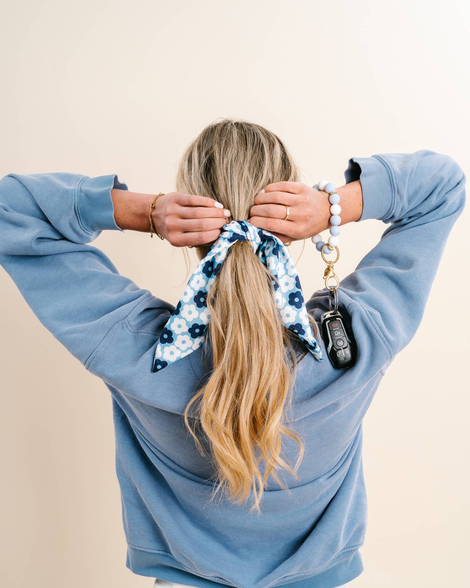 Wristlet - Spring Blue