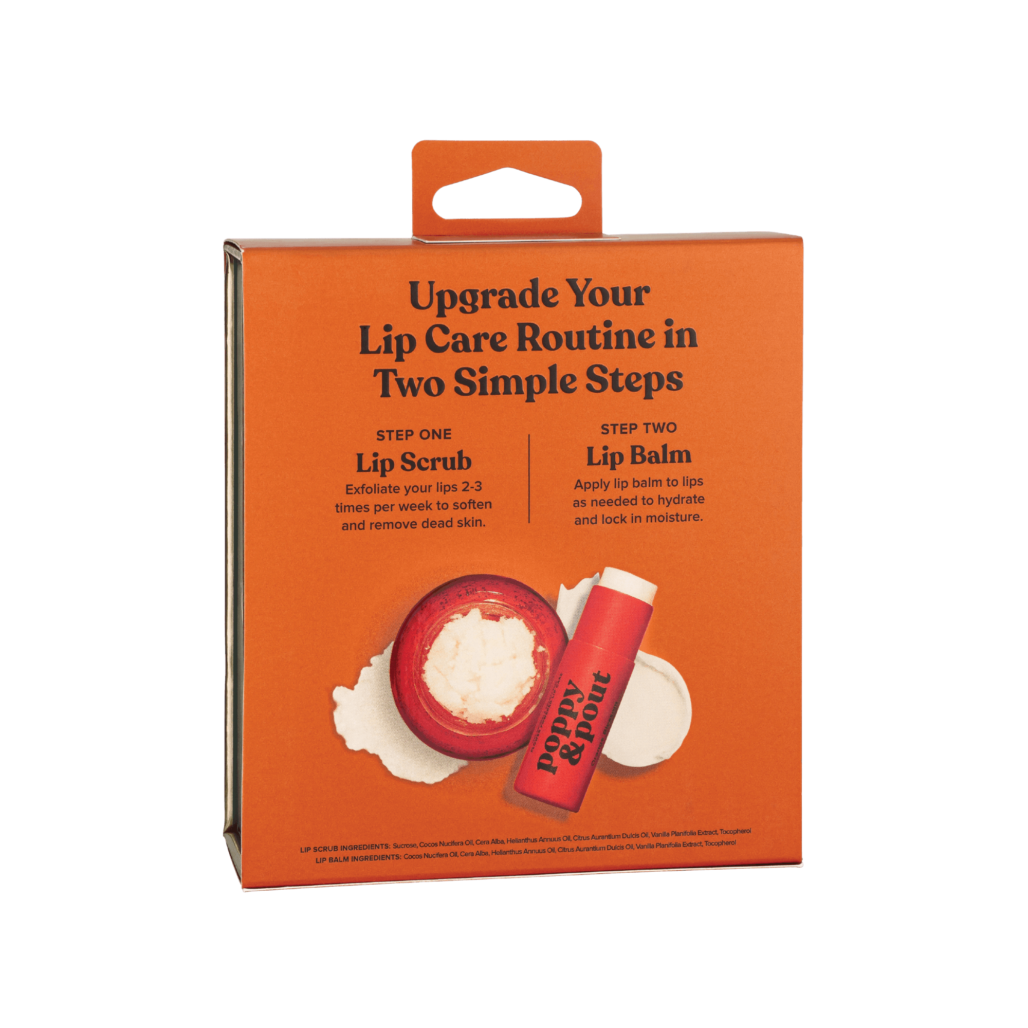 Poppy & Pout - Lip Care Duo - Orange Blossom