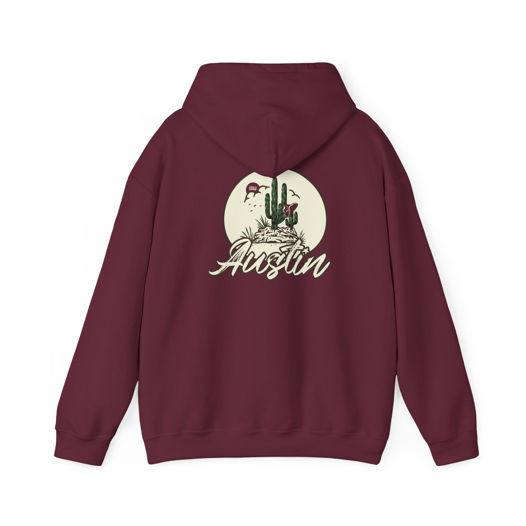 Austin - Unisex Heavy Blend™ Hooded Sweatshirt