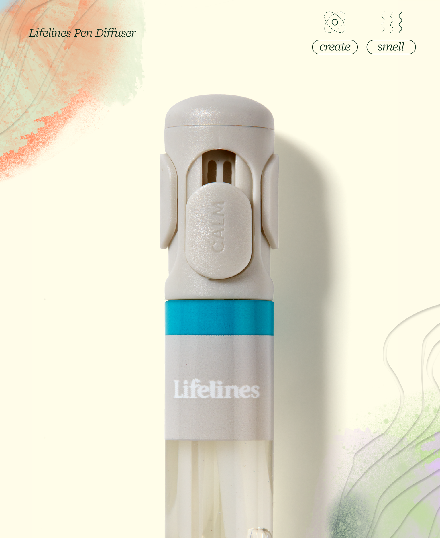 Lifelines Pen Diffuser with Essential Oil Blend - Crsip Mountain Air