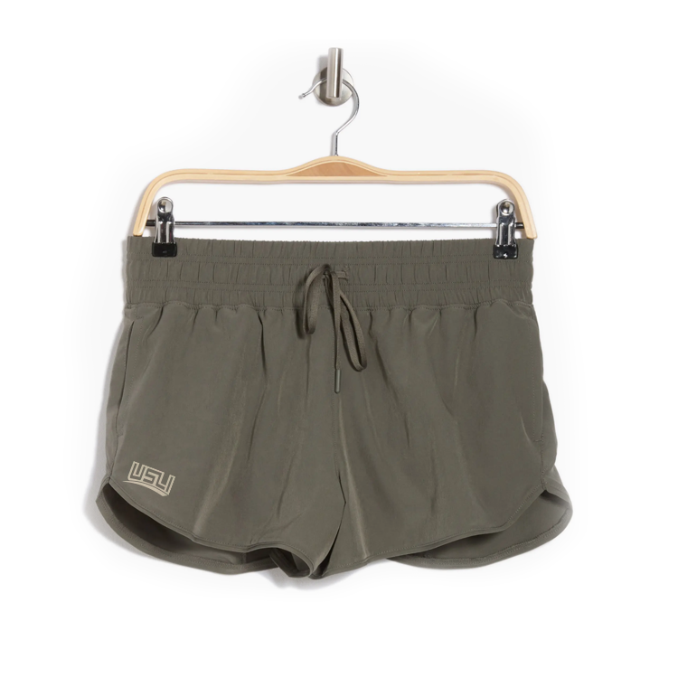 Women's Running Shorts - Mulled Basil