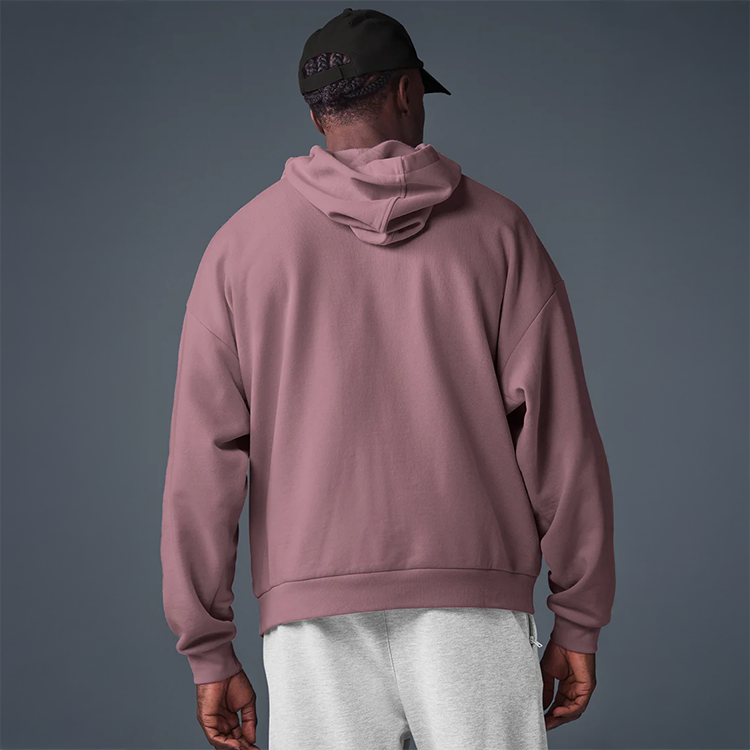 Alo - Unisex Accolade Pullover Hoodie - Smoky Quartz