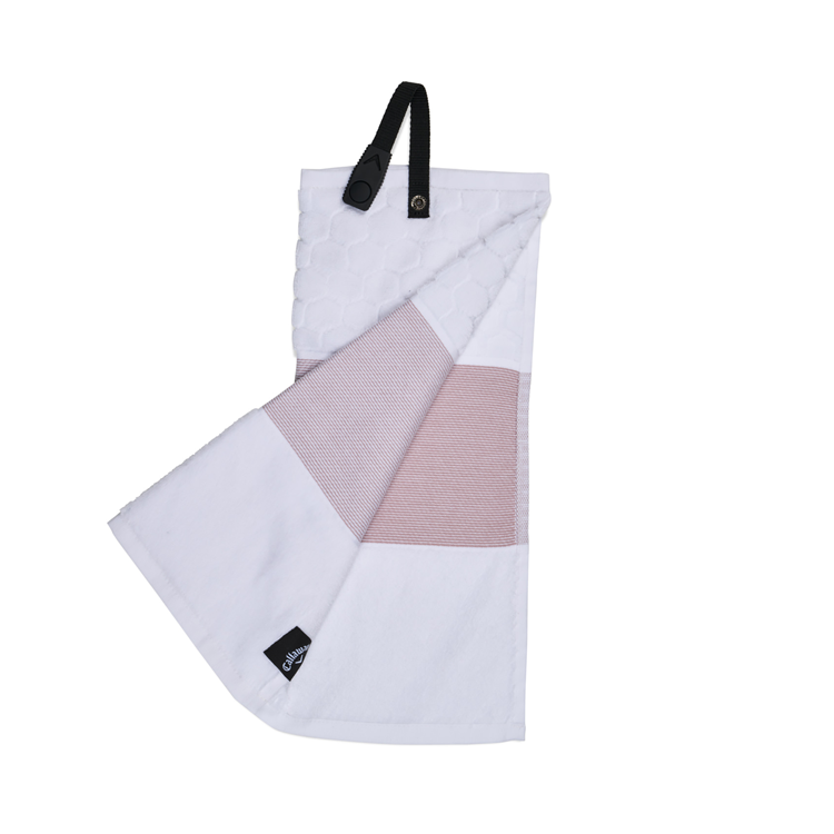Callaway Golf Trifold Towel - Mauve