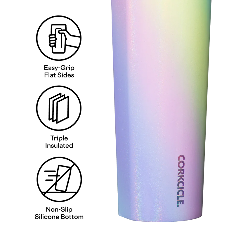 Corkcicle Canteen - 20 oz - Rainbow Unicorn