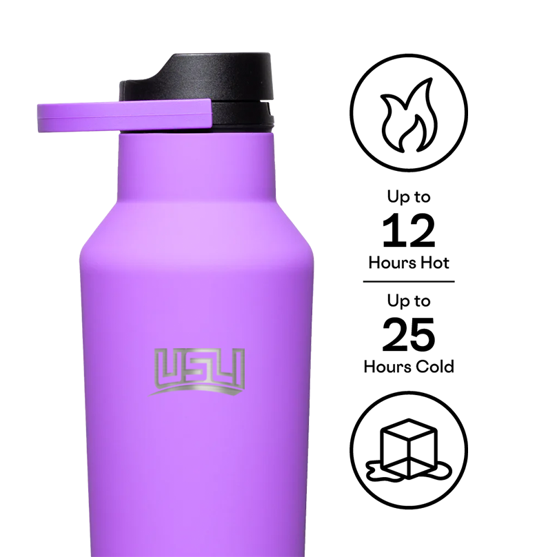 Corkcicle Canteen - 20 oz - Varsity Purple