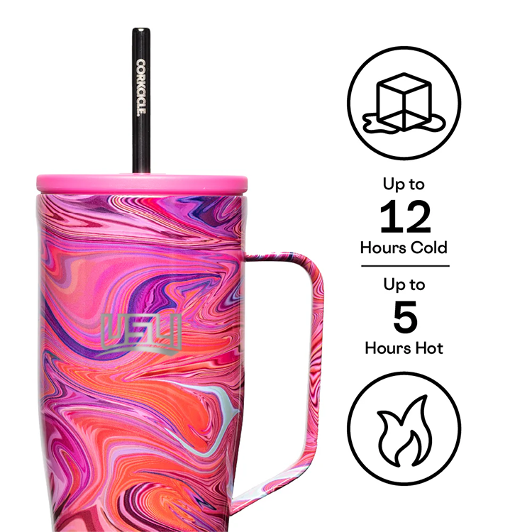 Corkcicle Cold Cup XL - 30 oz - Lava Lamp