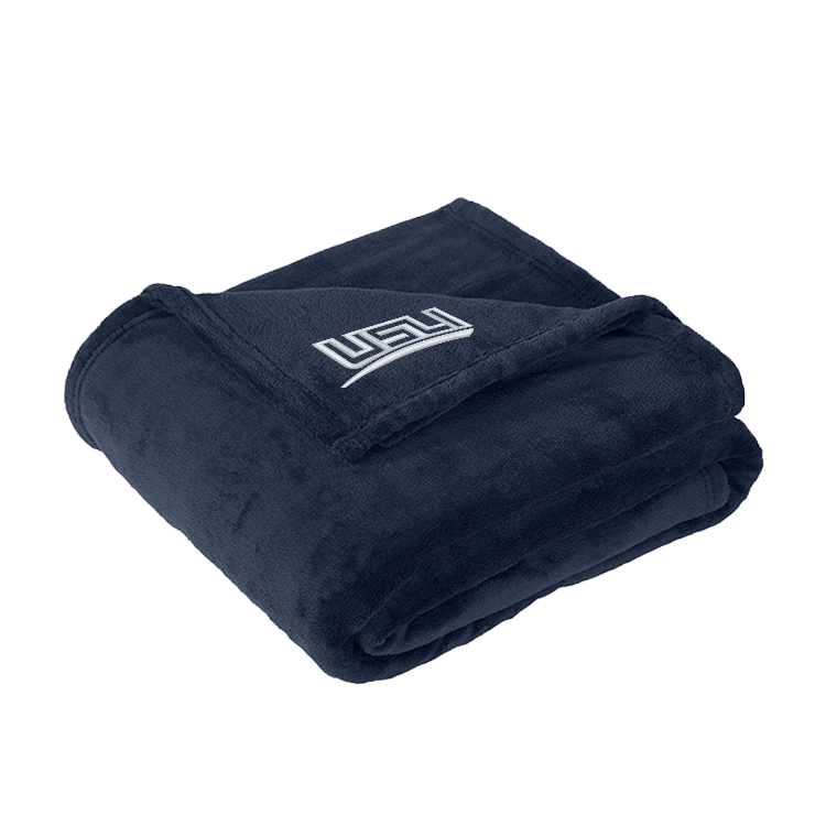 Cozy Plush Blanket - Navy