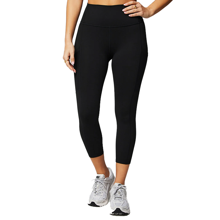Fabletics - Women's On The Go Powerhold High-waisted Capri Legging - Black