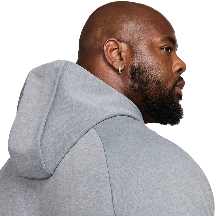 Nike Men's DRI-FIT Pullover Hoodie - Cool Gray