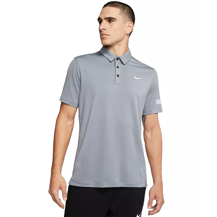 Nike Men's Dri-FIT Polo - Cool Gray