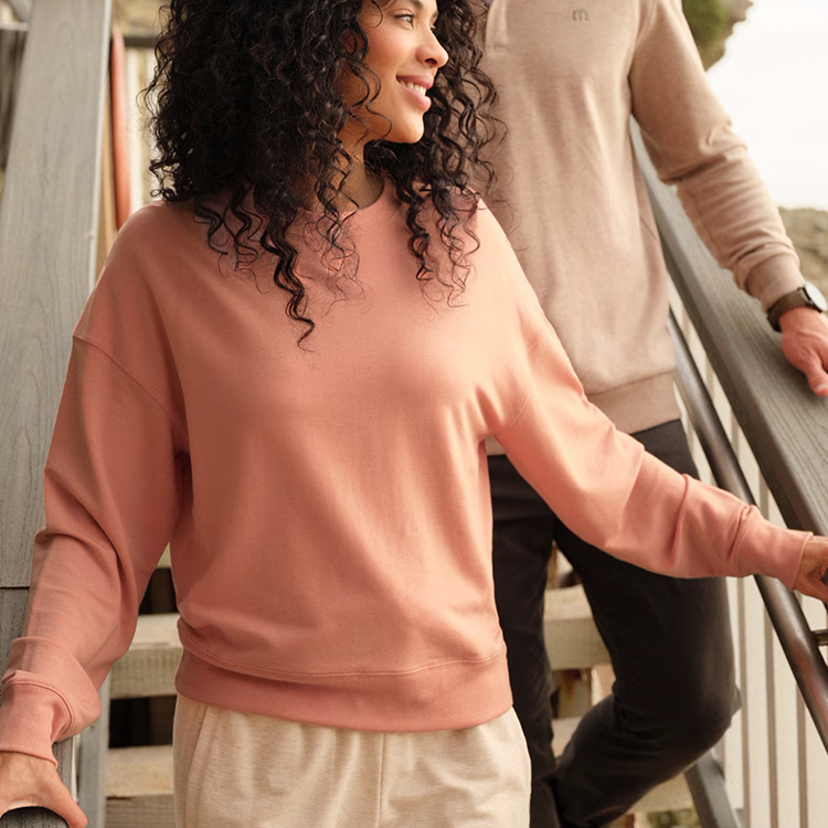 TravisMathew Women's Cloud Terry Crew