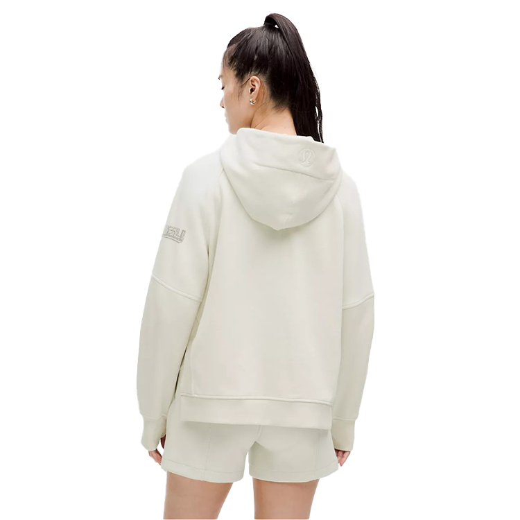 lululemon Scuba Oversized Side-Slit Hoodie - Cream