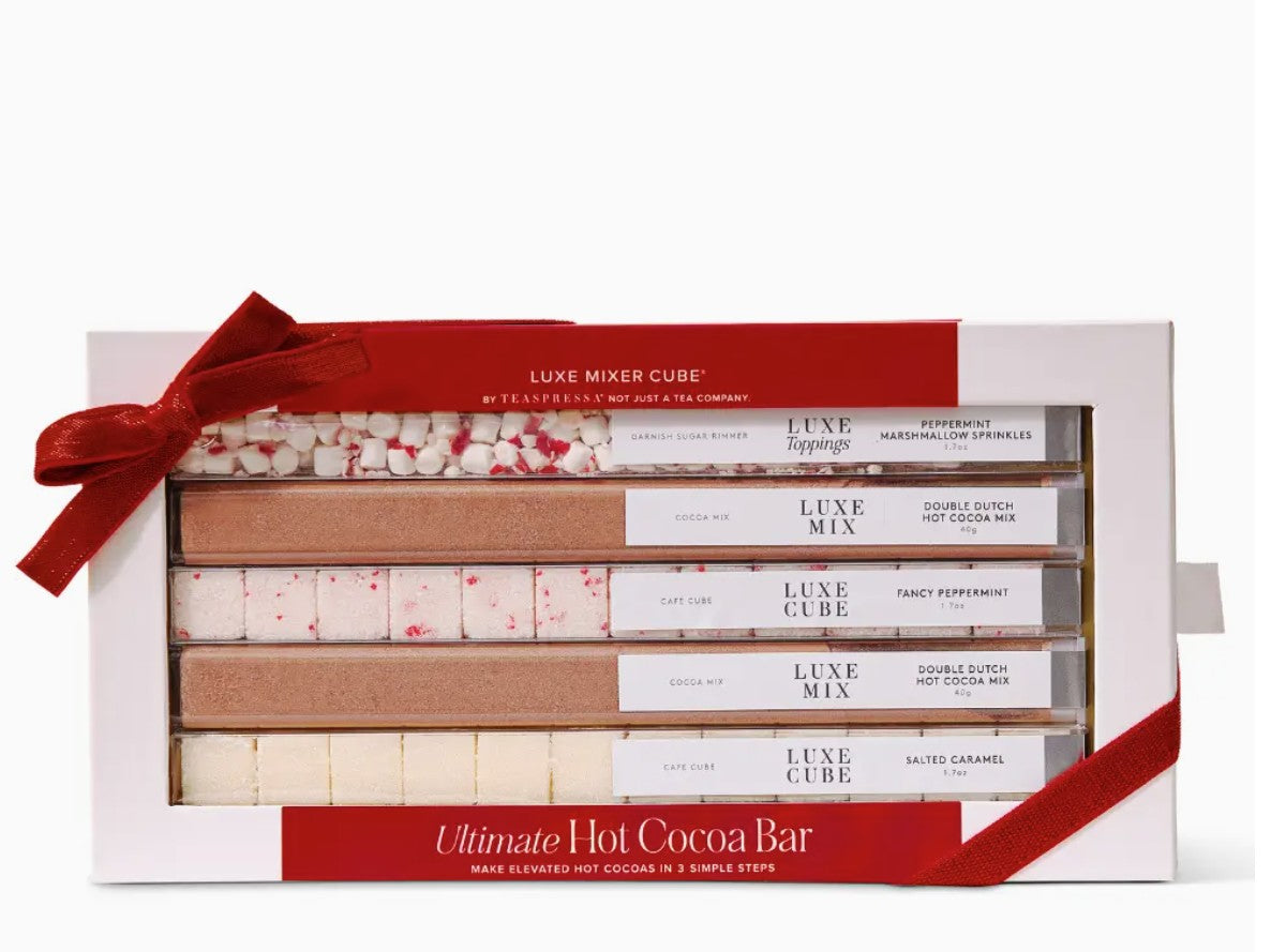 Teddy Pouch-Merry & Bright with Hot Cocoa Bar and Scented Colored Pencils