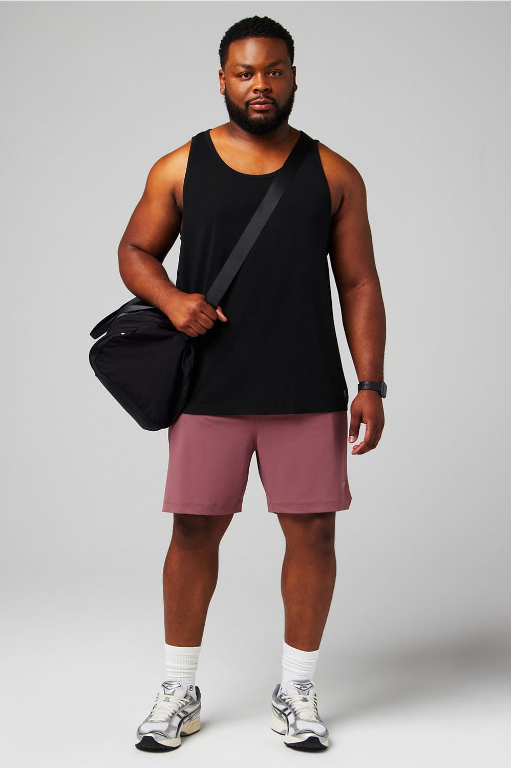 Men's Fabletics 24-7 Tank - Black