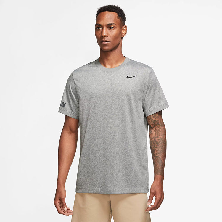 Nike Men's Dri-FIT Fitness T-Shirt - Grey