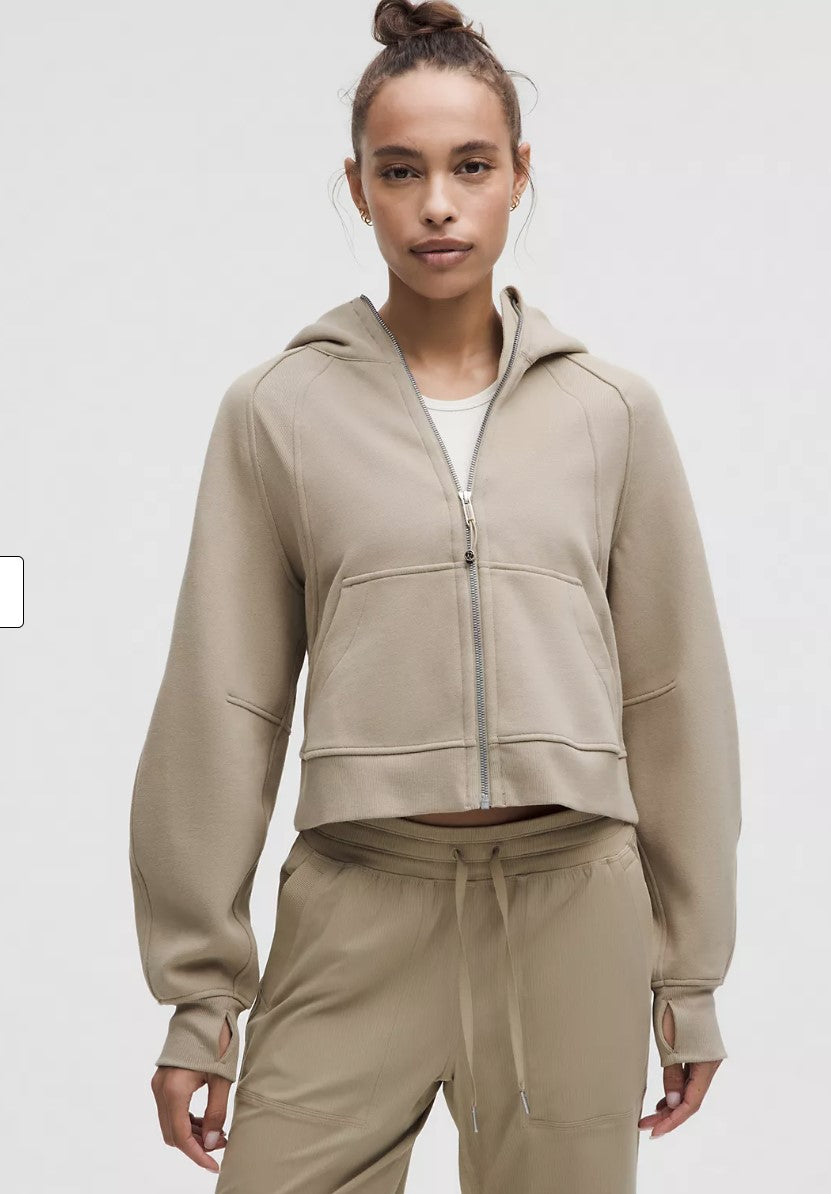 lululemon - Women's Scuba Oversized Full-Zip Hoodie - Sheer Oak