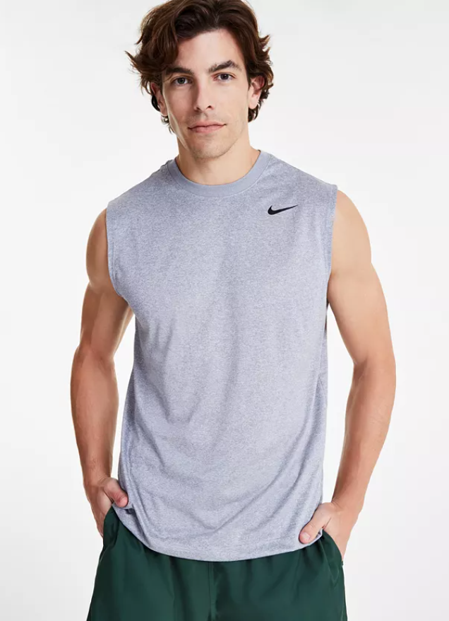 Nike - Men's Legend Dri-FIT Sleeveless Fitness T-Shirt - Grey