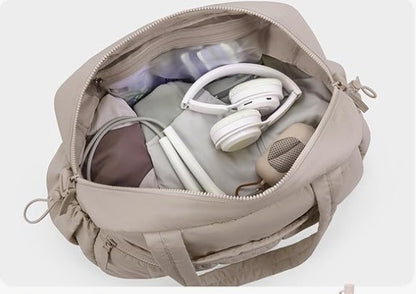 Lightweight Workout Duffle Bag- Camel