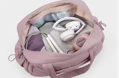 Lightweight Workout Duffle Bag- Orchid Purple