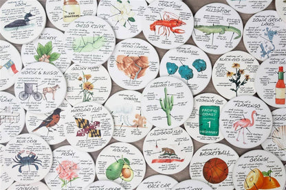 Philadelphia Anatomy Coasters
