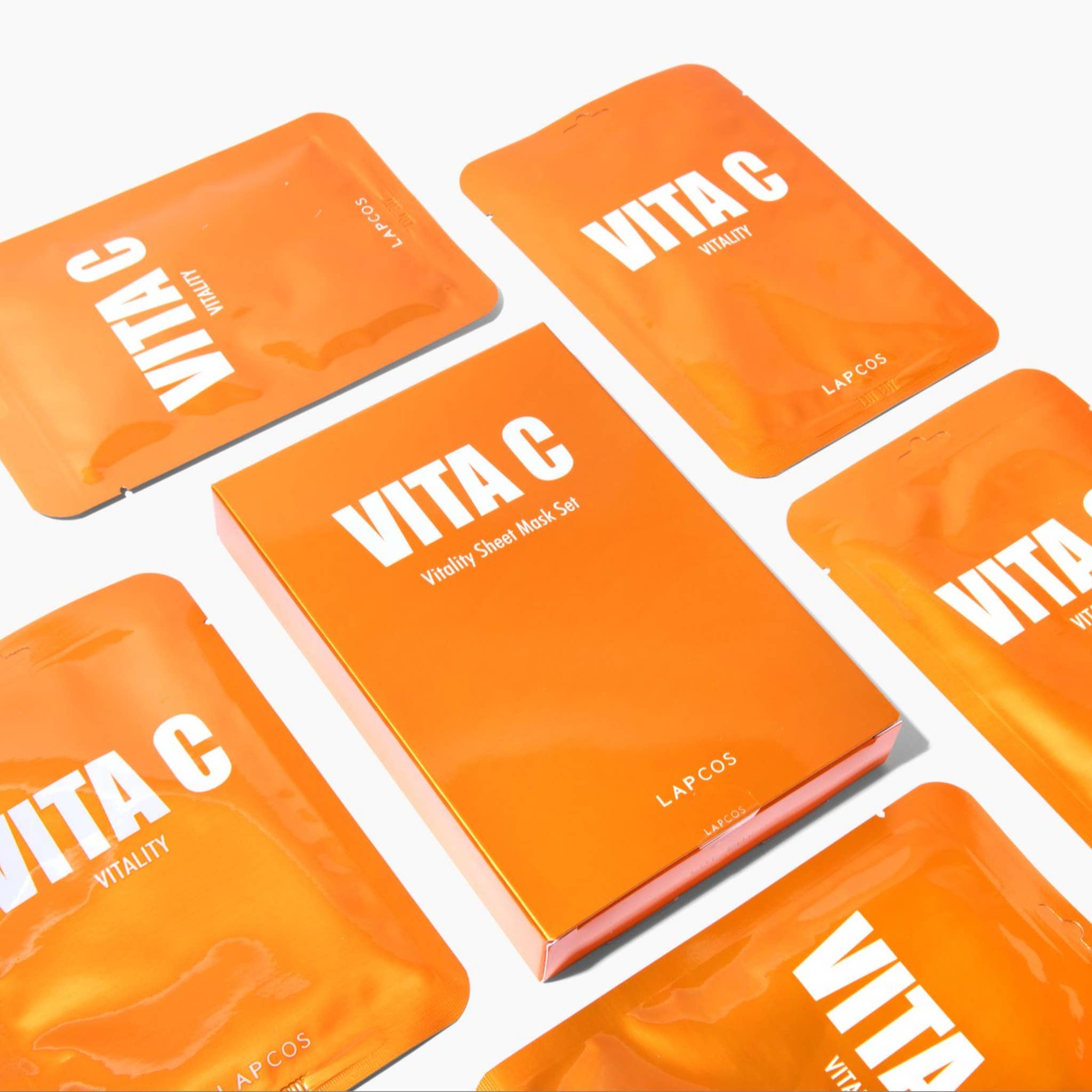 LAPCOS Vita C Derma Sheet Mask