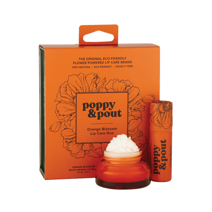 Poppy & Pout - Lip Care Duo - Orange Blossom
