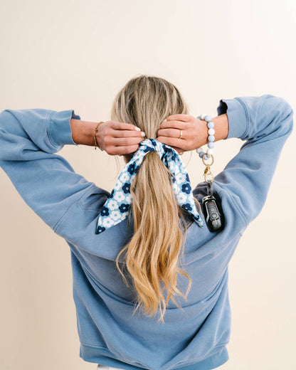 Wristlet - Spring Blue