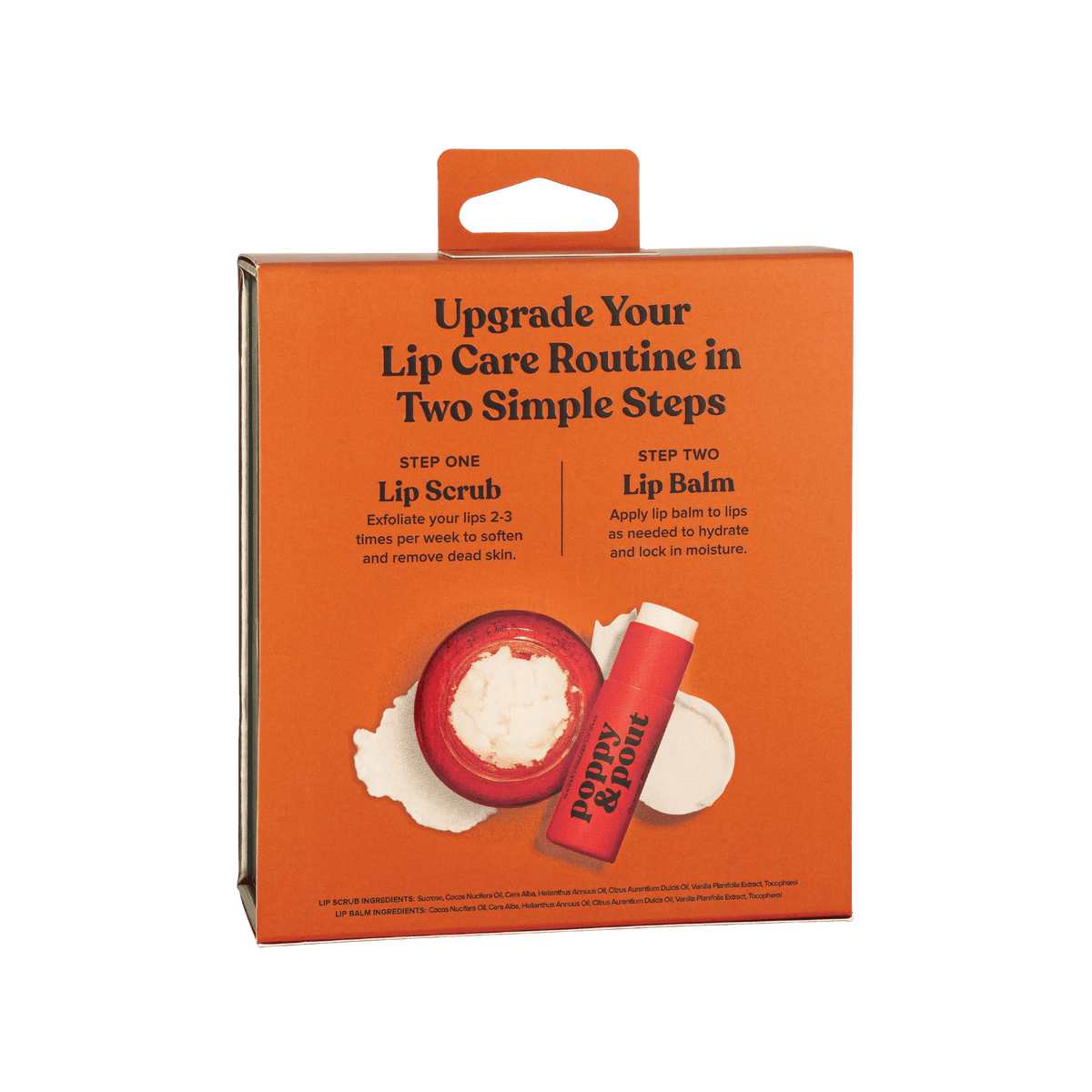 Poppy & Pout - Lip Care Duo - Orange Blossom