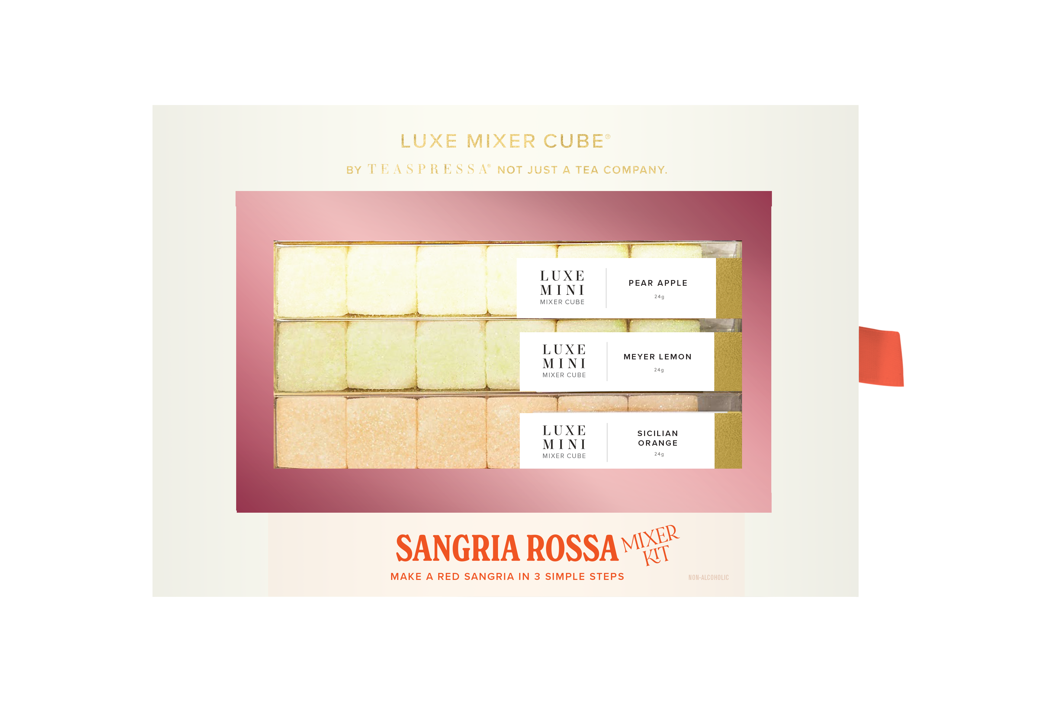 Sangria Rossa Sugar Cube Kit (Red Sangria)