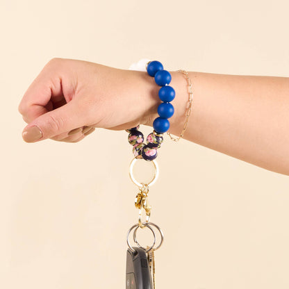 Wristlet - Notes of Navy
