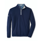 Peter Millar Men's Perth Stretch Loop Terry Quarter-Zip - Navy