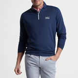 Peter Millar Men's Perth Stretch Loop Terry Quarter-Zip - Navy