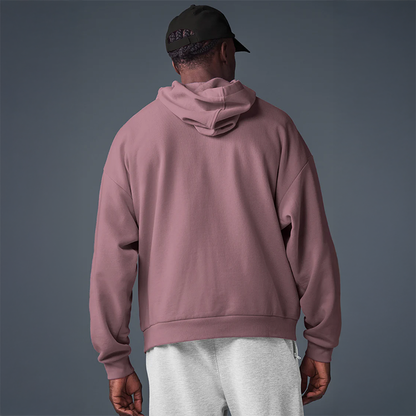 Alo - Unisex Accolade Pullover Hoodie - Smoky Quartz