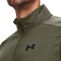 Men's Under Armour Fleece 1/4 Zip - Marine Green