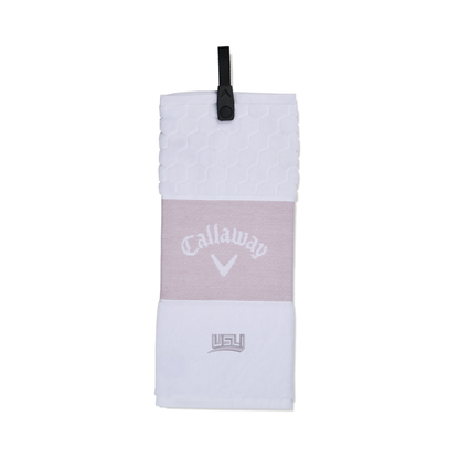 Callaway Golf Trifold Towel - Mauve