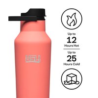 Corkcicle Canteen - 20 oz - Coral