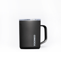 Corkcicle Pure Taste Ceramic Coffee Mug - 16 oz - Slate