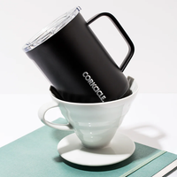 Corkcicle Classic Coffee Mug - 16 oz - Matte Black