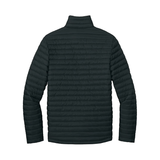 Eddie Bauer Men's Black Packable Quilted Full-Zip