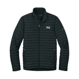 Eddie Bauer Men's Black Packable Quilted Full-Zip