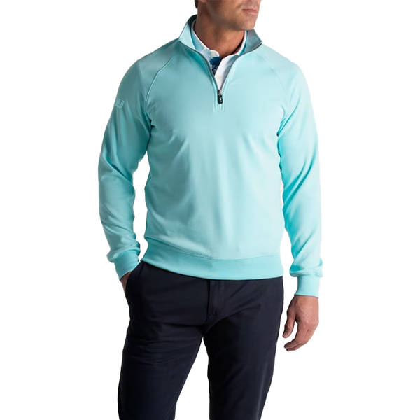 Fairway and Greene Men's St. Barts Heather Valley Quarter-Zip