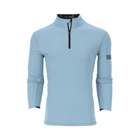 Greyson Men's Tate Quarter-Zip - Wolf Blue