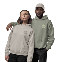 Monochrome Pullover Hoodie - Fatigue Green