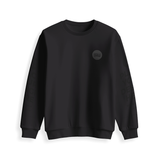 Monochrome Crewneck Pullover - Black