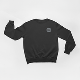 Monochrome Crewneck Pullover - Black