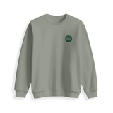 Monochrome Crewneck Pullover - Sage