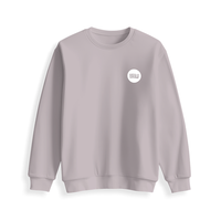 Monochrome Crewneck Pullover - Powder Pink